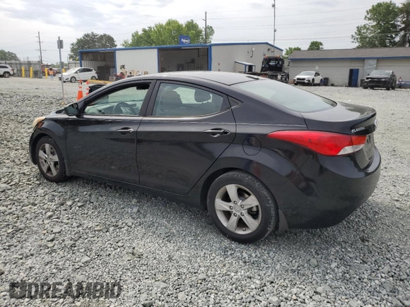 2012 Hyundai Elantra GLS z VIN KMHDH4AE9CU443235, wystawiony jako Copart lot #56295875 z przebiegiem 129 493 mil mil oraz Szkoda całkowita • Salvage title. Historia ofert i sprzedaży dostępna na DreamBid. Obrazek 2.