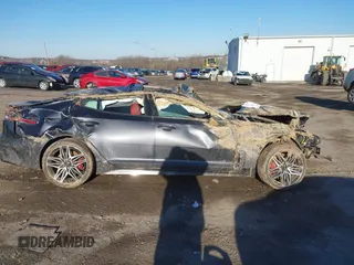 2022 Kia Stinger GT1 with VIN KNAE45LCXN6102128, listed as a IAAI auction lot 41580484 with Not Provided miles and . Bid and sale history available at DreamBid. Image 12.