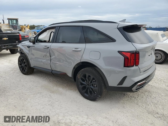 2023 Kia Sorento SX Prestige with VIN 5XYRKDLF2PG200889, listed as a Copart auction lot 78188064 with 0 mi miles and Salvage Title. Bid and sale history available at carsss.com. Image 2.