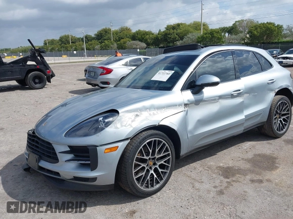 2019 Porsche Macan with VIN WP1AA2A51KLB02169, listed as a IAAI auction lot 41722760 with 66,238 mi miles and . Bid and sale history available at DreamBid. Image 2.