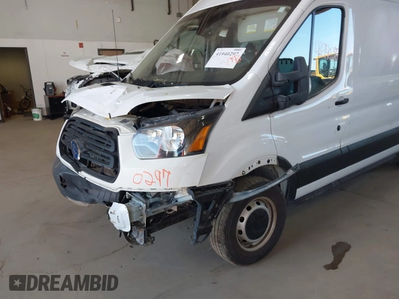 2019 Ford Transit Cargo with VIN 1FTBW3XG4KKA66859, listed as a IAAI auction lot 41940297 with 175,609 mi miles. Bid and sale history available at carsss.com. Image 18.