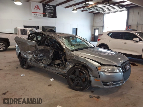 2005 Audi A4 3.2L with VIN WAUDG68E75A492900, listed as a IAAI auction lot 41726775 with 187,900 mi miles. Bid and sale history available at carsss.com. Image 1.