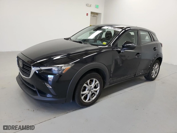 2020 Mazda CX-3 Sport with VIN JM1DKFB71L1471243, listed as a Copart auction lot 43477555 with 69,554 mi miles and Clean Title. Bid and sale history available at carsss.com. Image 1.