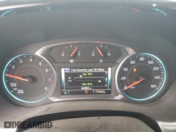 2019 Chevrolet Traverse RS with VIN 1GNERJKX8KJ241725, listed as a Copart auction lot 50967134 with 94,850 mi miles. Bid and sale history available at carsss.com. Image 9.