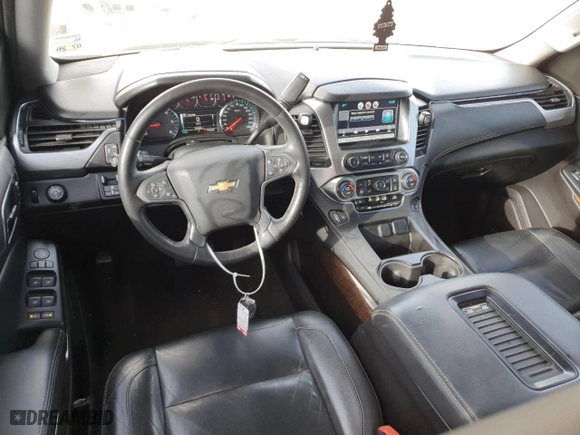 2015 Chevrolet Tahoe LT with VIN 1GNSCBKC5FR743106, listed as a Copart auction lot 47358845 with 92,324 mi miles and Salvage Title. Bid and sale history available at carsss.com. Image 8.