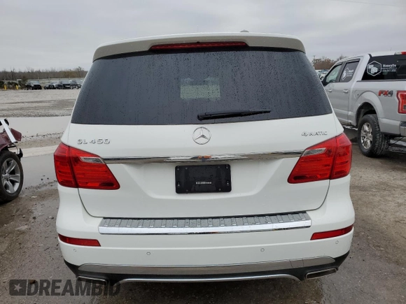 2016 Mercedes-Benz GL with VIN 4JGDF6EEXGA704665, listed as a Copart auction lot 85500984 with 100,846 mi miles and Salvage Title. Bid and sale history available at carsss.com. Image 6.