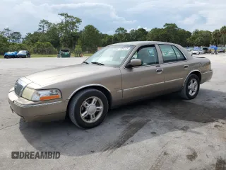 2005 Mercury Grand Marquis LS Premium z VIN 2MEHM75W85X671842, wystawiony jako Copart lot #59090125 z przebiegiem 77 485 mil mil oraz Szkoda całkowita • Salvage title. Historia ofert i sprzedaży dostępna na DreamBid. Obrazek 1.