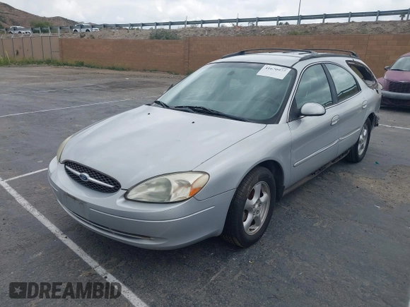 2002 Ford Taurus SE Standard with VIN 1FAFP58U82G227382, listed as a IAAI auction lot 41670977 with 66,354 mi miles. Bid and sale history available at carsss.com. Image 2.