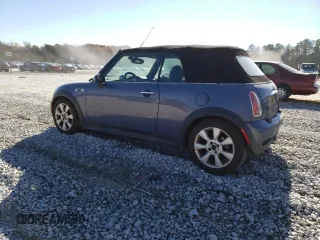 2007 MINI Convertible S with VIN WMWRH33547TL93855, listed as a Copart auction lot 78313133 with 130,832 mi miles and Salvage title. Bid and sale history available at DreamBid. Image 2.