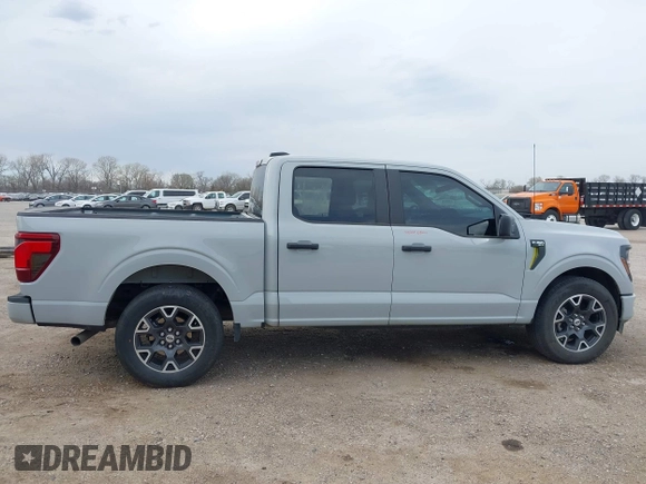 2024 Ford F-150 STX with VIN 1FTEW2KP3RFA29075, listed as a IAAI auction lot 41724330 with Not Provided miles and . Bid and sale history available at carsss.com. Image 13.