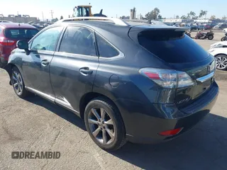2010 Lexus RX 350 with VIN 2T2BK1BA9AC010849, listed as a IAAI auction lot 41130507 with 312,313 mi miles. Bid and sale history available at carsss.com. Image 3.