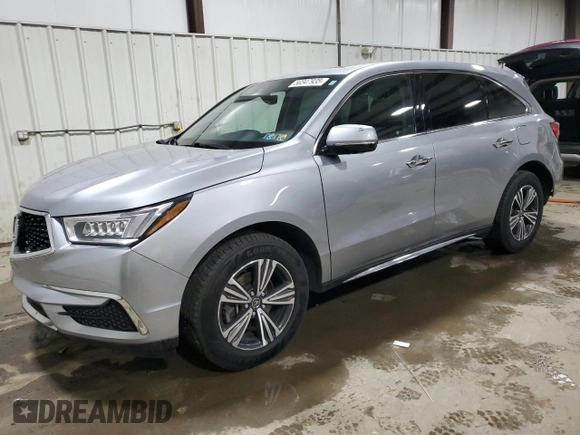 2018 Acura MDX with VIN 5J8YD4H39JL019368, listed as a Copart auction lot 50347935 with 98,546 mi miles and Salvage Title. Bid and sale history available at carsss.com. Image 1.