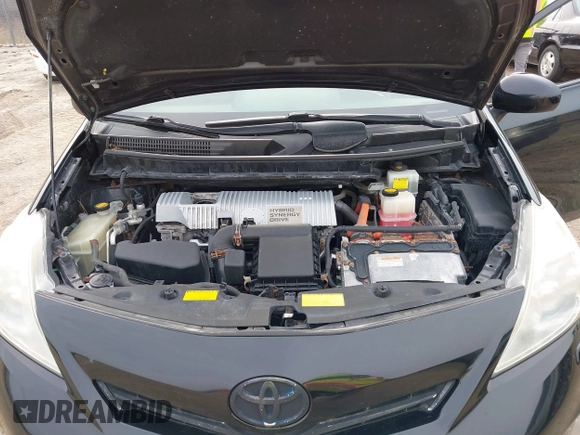 2013 Toyota Prius Two with VIN JTDZN3EU9D3222448, listed as a IAAI auction lot 42068763 with 160,673 mi miles and . Bid and sale history available at carsss.com. Image 10.