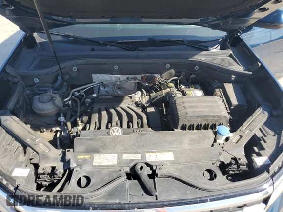 2021 Volkswagen Atlas SE z VIN 1V2WR2CA0MC543710, wystawiony jako Copart lot #54196735 z przebiegiem Nie podano mil oraz Szkoda całkowita • Salvage title. Historia ofert i sprzedaży dostępna na DreamBid. Obrazek 12.