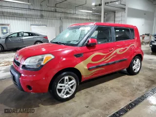 2010 Kia Soul + with VIN KNDJT2A27A7063886, listed as a Copart auction lot 51140355 with 219,124 mi miles and Salvage Title. Bid and sale history available at carsss.com. Image 1.