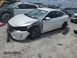 2024 Nissan Sentra SV with VIN 3N1AB8CV1RY223092, listed as a Copart auction lot 59723284 with 29,630 mi miles and Salvage Title. Bid and sale history available at carsss.com. Image 1.