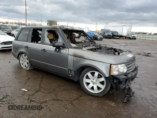2007 Land Rover Range Rover HSE z VIN SALMF15437A240576, wystawiony jako Copart lot #47800325 z przebiegiem Nie podano mil oraz Szkoda całkowita • Salvage title. Historia ofert i sprzedaży dostępna na DreamBid. Obrazek 4.