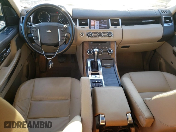 2013 Land Rover Range Rover Sport HSE with VIN SALSF2D41DA773083, listed as a Copart auction lot 46221705 with 111,470 mi miles and Salvage Title. Bid and sale history available at carsss.com. Image 8.
