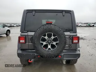 2023 Jeep Wrangler Rubicon with VIN 1C4HJXFN6PW509741, listed as a Copart auction lot 46056775 with 21,755 mi miles and Salvage title. Bid and sale history available at DreamBid. Image 6.