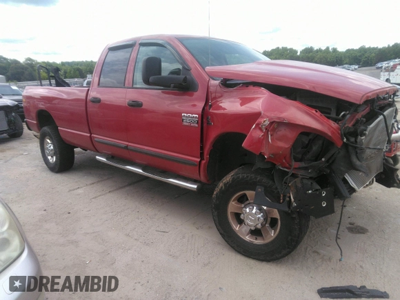 2007 Dodge 2500 SLT with VIN 3D7KS28C67G762242, listed as a IAAI auction lot 42461539 with 353,349 mi miles and . Bid and sale history available at DreamBid. Image 1.
