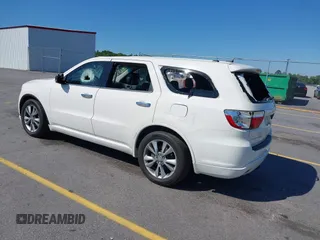 2011 Dodge Durango R/T with VIN 1D4SD6GT0BC707703, listed as a IAAI auction lot 42126478 with 153,770 mi miles and . Bid and sale history available at carsss.com. Image 3.