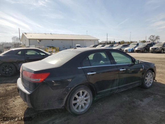 2012 Lincoln MKZ with VIN 3LNHL2GC0CR809875, listed as a Copart auction lot 48751855 with 151,071 mi miles and Salvage Title. Bid and sale history available at carsss.com. Image 3.
