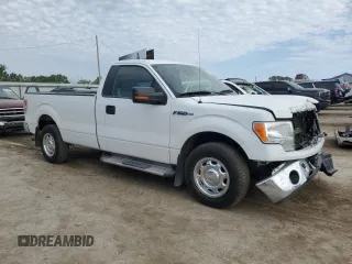 2009 Ford F-150 XL with VIN 1FTPF12V29KC06708, listed as a Copart auction lot 58151755 with 205,682 mi miles and Salvage title. Bid and sale history available at DreamBid. Image 4.