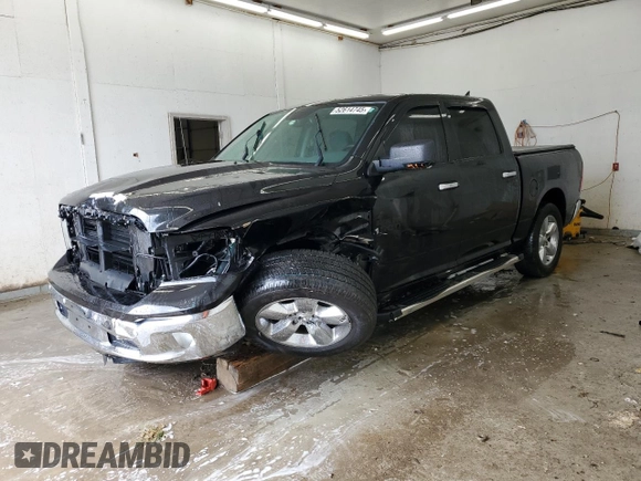 2017 Ram 1500 Big Horn with VIN 1C6RR7LG1HS850080, listed as a Copart auction lot 52614745 with 78,947 mi miles and Salvage Title. Bid and sale history available at carsss.com. Image 1.
