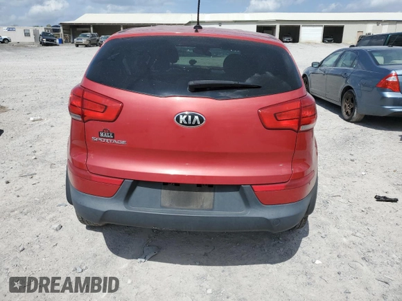 2015 Kia Sportage LX with VIN KNDPB3AC7F7743581, listed as a Copart auction lot 51940495 with 127,680 mi miles and Salvage Title. Bid and sale history available at DreamBid. Image 6.