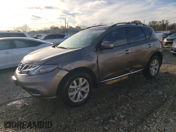 2011 Nissan Murano S with VIN JN8AZ1MU3BW062610, listed as a Copart auction lot 79045244 with 133,943 mi miles and Salvage Title. Bid and sale history available at carsss.com. Image 1.