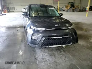 2022 Kia Soul LX with VIN KNDJ23AU1N7821317, listed as a Copart auction lot 86534314 with 57,611 mi miles and Salvage Title. Bid and sale history available at carsss.com. Image 14.