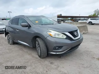 2017 Nissan Murano S with VIN 5N1AZ2MG2HN117540, listed as a IAAI auction lot 41174411 with 168,831 mi miles and . Bid and sale history available at carsss.com. Image 1.