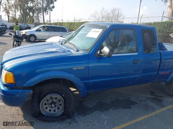 2002 Ford Ranger XL Fleet with VIN 1FTYR44UX2PA36799, listed as a IAAI auction lot 41450469 with 231,984 mi miles. Bid and sale history available at carsss.com. Image 17.