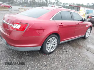 2010 Ford Taurus Limited with VIN 1FAHP2FW7AG162258, listed as a IAAI auction lot 41625767 with 187,205 mi miles. Bid and sale history available at carsss.com. Image 4.