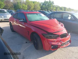 2014 BMW 4 Series 435i xDrive with VIN WBA3R5C51EK188432, listed as a IAAI auction lot 41981417 with 77,626 mi miles. Bid and sale history available at carsss.com. Image 1.