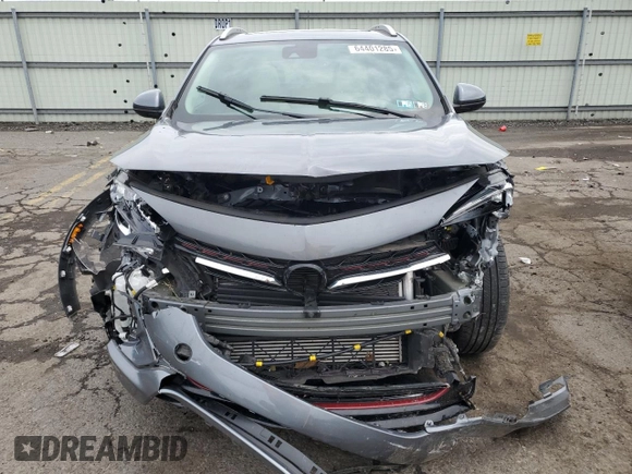 2021 Buick Encore GX Essence with VIN KL4MMGSL6MB168476, listed as a Copart auction lot 64401285 with 19,609 mi miles and Salvage title. Bid and sale history available at DreamBid. Image 5.