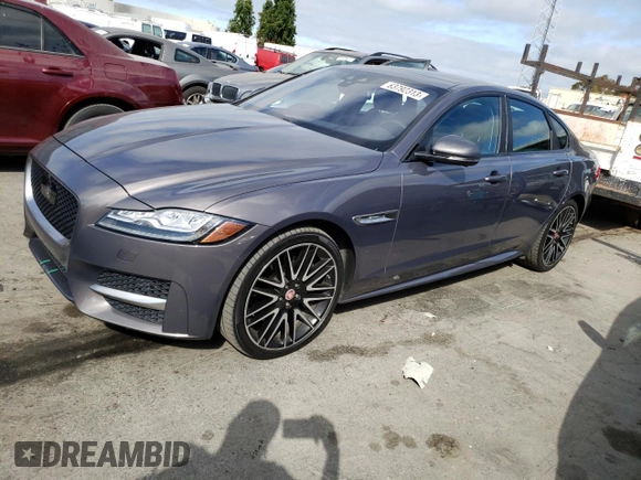 2016 Jaguar XF with VIN SAJBL4BV5GCY05812, listed as a Copart auction lot 63792313 with 50,850 mi miles and . Bid and sale history available at DreamBid. Image 1.