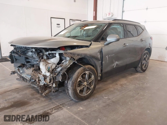 2023 Chevrolet Blazer LT z VIN 3GNKBCR4XPS214756, wystawiony jako IAAI lot #42097217 z przebiegiem 26 783 mil mil oraz . Historia ofert i sprzedaży dostępna na DreamBid. Obrazek 17.