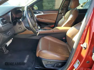 2020 Genesis G70 3.3T z VIN KMTG34LEXLU057731, wystawiony jako Copart lot #48794325 z przebiegiem 93 504 mil mil oraz Szkoda całkowita • Salvage title. Historia ofert i sprzedaży dostępna na DreamBid. Obrazek 7.
