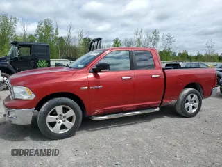 2010 Dodge 1500 SLT с VIN 1D7RB1GT4AS218378, выставлен на аукционе Copart как лот 57312785 с пробегом 81 417 миль миль и Списание • Salvage title. История ставок и продаж доступна на DreamBid. Изображение 1.