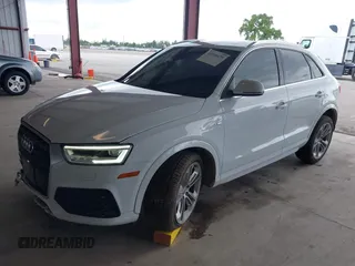2016 Audi Q3 Prestige with VIN WA1GFCFSXGR004015, listed as a IAAI auction lot 41916679 with 90,926 mi miles and . Bid and sale history available at DreamBid. Image 2.