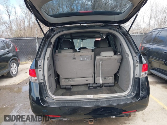 2016 Honda Odyssey EX-L with VIN 5FNRL5H68GB150485, listed as a IAAI auction lot 41835927 with 97,765 mi miles. Bid and sale history available at carsss.com. Image 18.