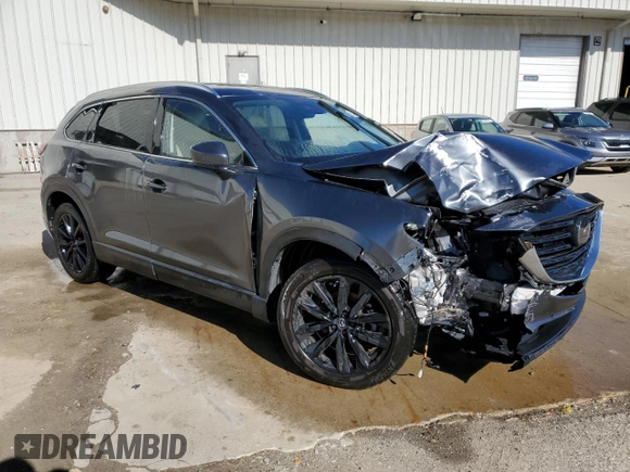 2022 Mazda CX-9 Touring Plus with VIN JM3TCBAY3N0609893, listed as a Copart auction lot 49701575 with 104,108 mi miles and Clean title. Bid and sale history available at DreamBid. Image 4.