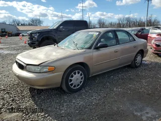 2004 Buick Century Custom with VIN 2G4WS52J341292885, listed as a Copart auction lot 43154515 with 162,617 mi miles and Salvage Title. Bid and sale history available at carsss.com. Image 1.