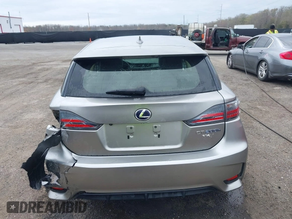 2017 Lexus CT with VIN JTHKD5BH3H2281061, listed as a IAAI auction lot 41936253 with 158,674 mi miles. Bid and sale history available at carsss.com. Image 16.