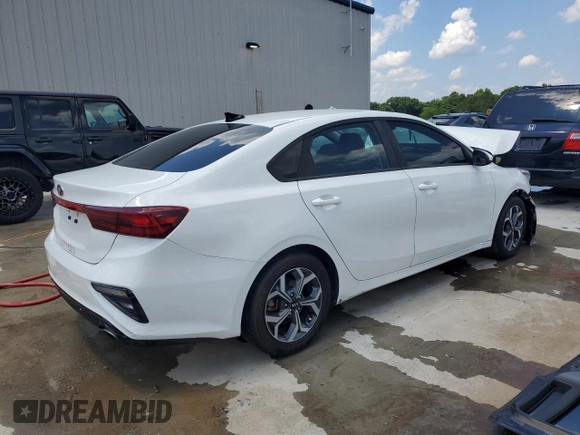 2019 Kia Forte LXS with VIN 3KPF24AD1KE073983, listed as a Copart auction lot 56288935 with 126,191 mi miles and Salvage title. Bid and sale history available at DreamBid. Image 3.
