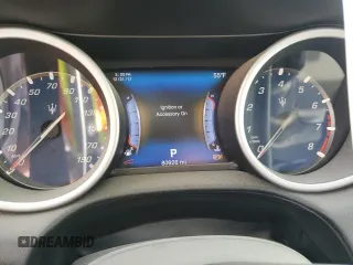 2017 Maserati Ghibli z VIN ZAM57XSAXH1248791, wystawiony jako Copart lot #55975084 z przebiegiem 80 926 mil mil oraz Czysty tytuł • Clean title. Historia ofert i sprzedaży dostępna na DreamBid. Obrazek 9.
