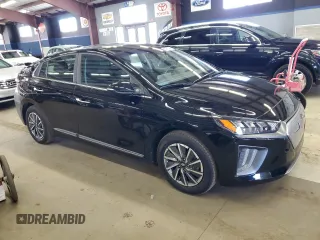 2021 Hyundai Ioniq Limited with VIN KMHC85LJ9MU080383, listed as a Copart auction lot 52713485 with 26,861 mi miles and Clean Title. Bid and sale history available at DreamBid. Image 4.