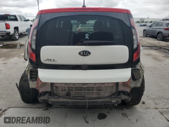 2017 Kia Soul + with VIN KNDJP3A52H7446245, listed as a Copart auction lot 52101315 with 73,666 mi miles and Salvage Title. Bid and sale history available at carsss.com. Image 6.