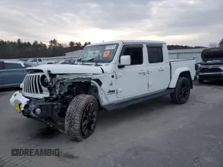 2022 Jeep Gladiator Overland with VIN 1C6HJTFG0NL139242, listed as a Copart auction lot 85191674 with 21,230 mi miles and Salvage title. Bid and sale history available at DreamBid. Image 1.